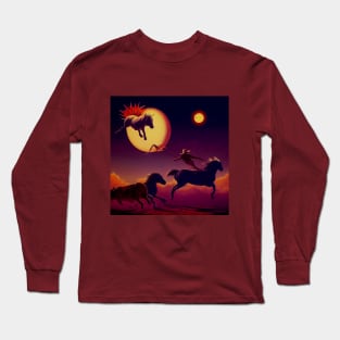 Cowboy Rodeo Dreams Long Sleeve T-Shirt